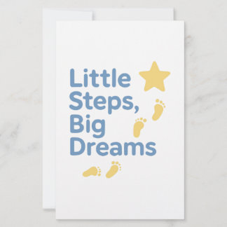 Små Steg Stora Drömmar Inspirerande Typografi D