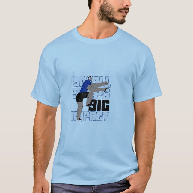 SMÅ STEG - STORA KONSEKVENSER T SHIRT (Framsida)