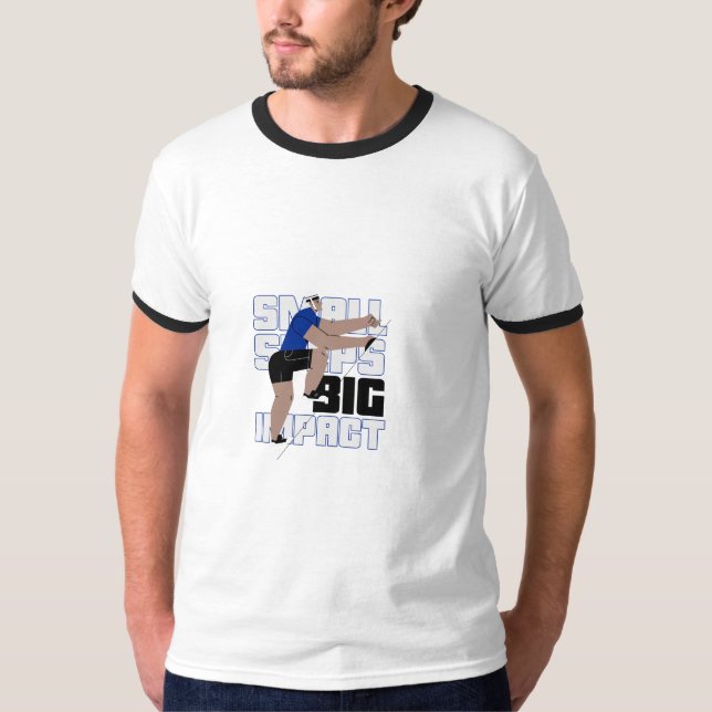 SMÅ STEG - STORA KONSEKVENSER T SHIRT (Framsida)