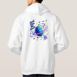 Små Steg Stora Resultat Planet Hoodie