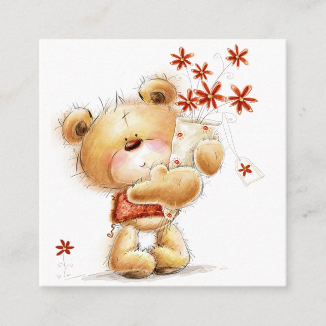 Små Tack, Affärskort Tilläggskort (Framsida)