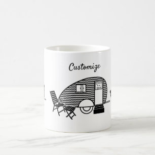 Små Teardrop Trailer Thunder_Cove Kaffemugg