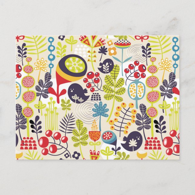 Små tecknader vykort (Framsida)