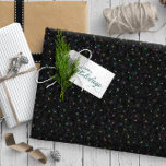 Små Twinkling Stars på Black ID878 Presentpapper<br><div class="desc">De tusentals små stjärnor som täcker denna slående,  vilken som helst-tillfälle-mönster,  är färgader i flera  på en texturerad svart bakgrund. Perfekt för julklapp eller varje årstid som behöver förbättra atmosfären i party. Sök i ID878 om du vill se andra produkter och alternativ för färg för den här designen.</div>