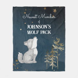 Små varger, temat baby fleecefilt