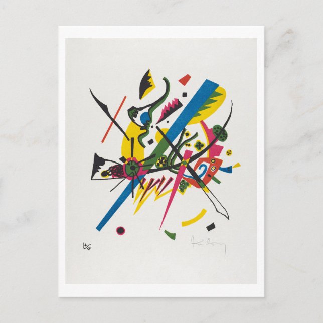 Små världar I av Kandinsky Vykort (Framsida)