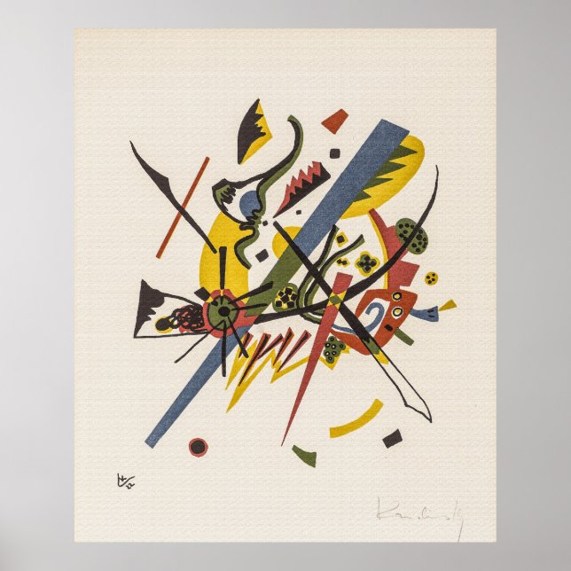 Små världar I - Wassily Kandinsky Poster (Framsidan)