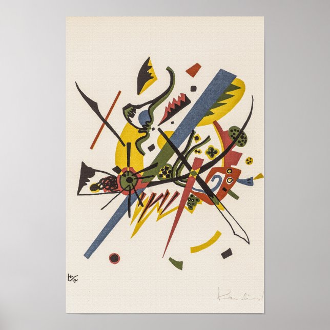 Små världar I - Wassily Kandinsky Poster (Framsidan)