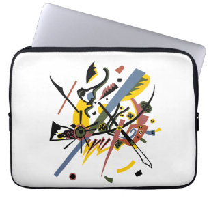 Små världar, Vassily Kandinsky i digitala färger Laptop Fodral