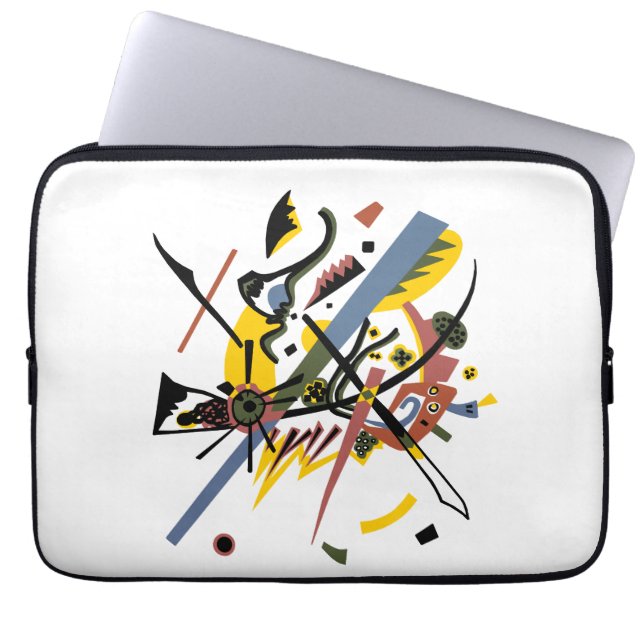 Små världar, Vassily Kandinsky i digitala färger Laptop Fodral (Framsidan)