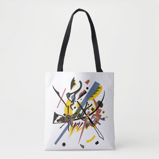 Små världar, Vassily Kandinsky i digitala färger Tygkasse (Framsida)