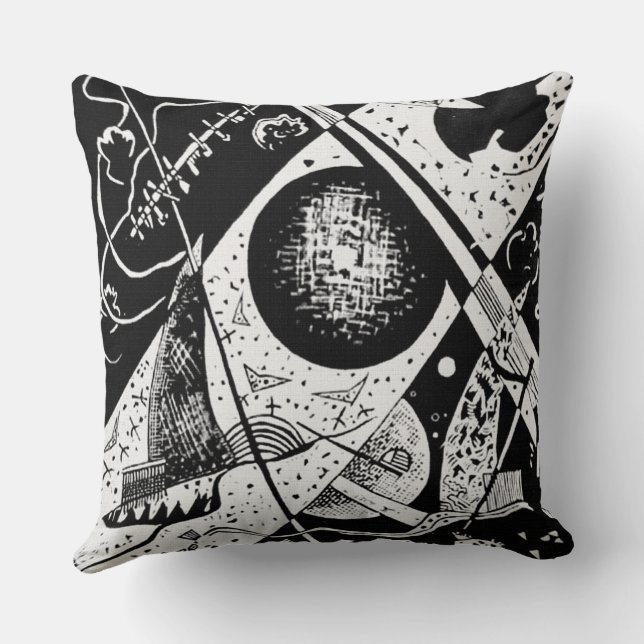 Små världar VI - Kandinsky Kudde (Baksida)