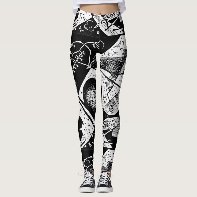 Små världar VI - Kandinsky Leggings (Framsida)