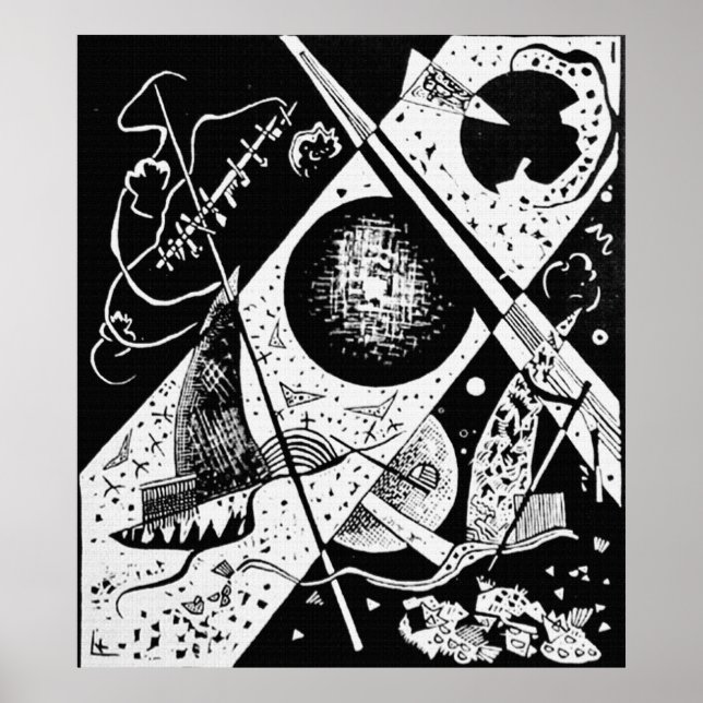 Små världar VI - Kandinsky Poster (Framsidan)