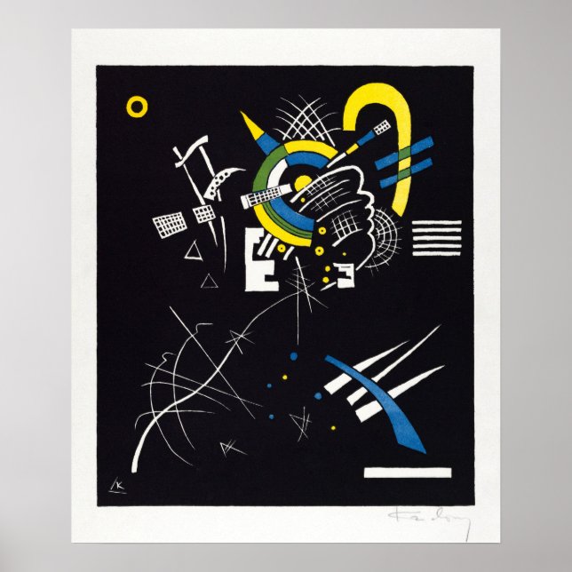 Små världar VII av W. Kandinsky Poster (Framsidan)