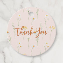 Små Vilda Blomma Tacksamt Gåva Present Taggar