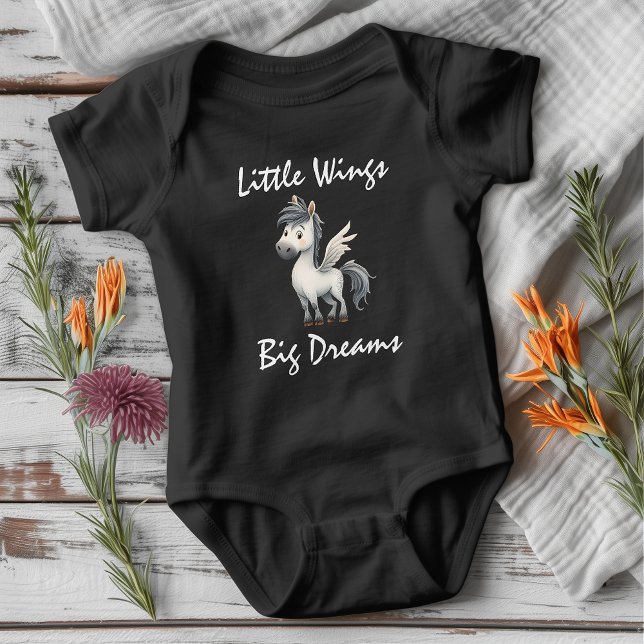 Små Vingar, Stora Drömmar Pegasus T Shirt (Skapare uppladdad)