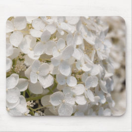 Små vita blommor musmatta