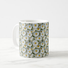Små vita Daisy Kaffemugg