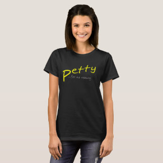 Småaktigt luta TShirtgult T Shirt