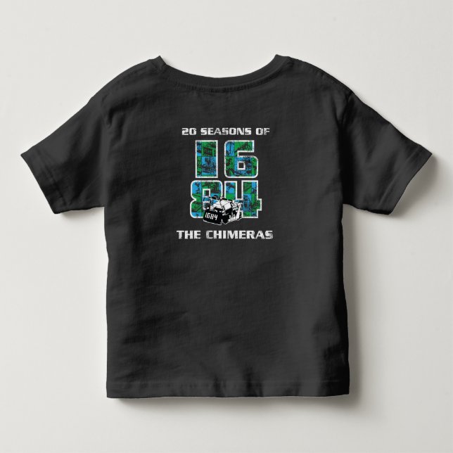 Småbarn 20:e årstidens tema Tshirt T Shirt (Baksida)