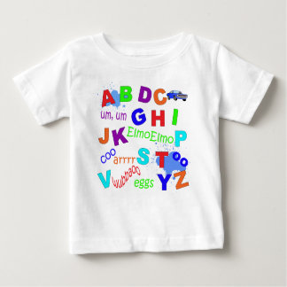 Småbarn Alphabet-boys, version T-shirt