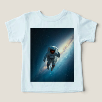 Småbarn & Baby Astronaut Rymd Galaxy T-Shirt