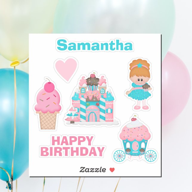Småbarn Birthday Sticker Set Klistermärken (Skapare uppladdad)
