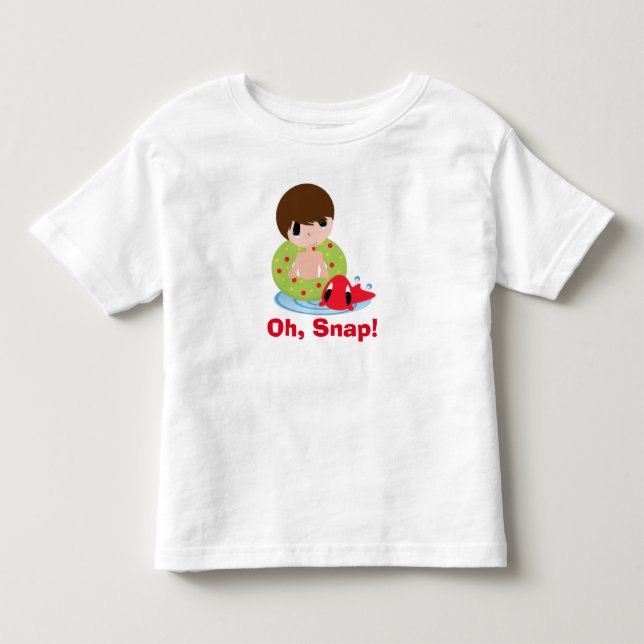 Småbarn Bra Jersey T-Shirt (Framsida)