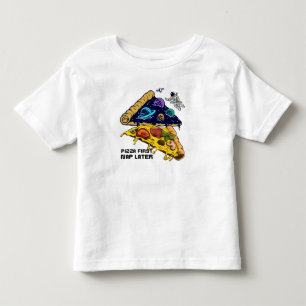 Småbarn Bra Jersey T-Shirt-pizza design T Shirt