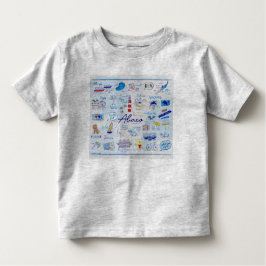 Småbarn Bra Jersey T' "The ABC's of Hope Town" T Shirt