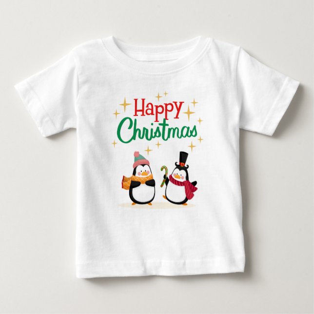 småbarn christmas t shirt (Framsida)