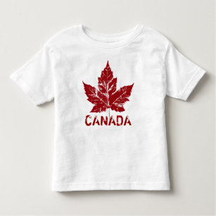 Småbarn Coola Kanada T-shirt Retro Souvenir
