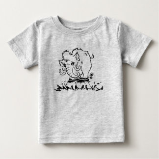 Småbarn Cute Baby Mammoth T-Shirt