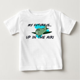 småbarn flygplanets konstruktion t shirt