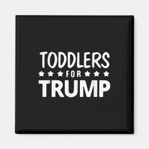 Småbarn för Trump Kids Trump 2024_1 Magnet