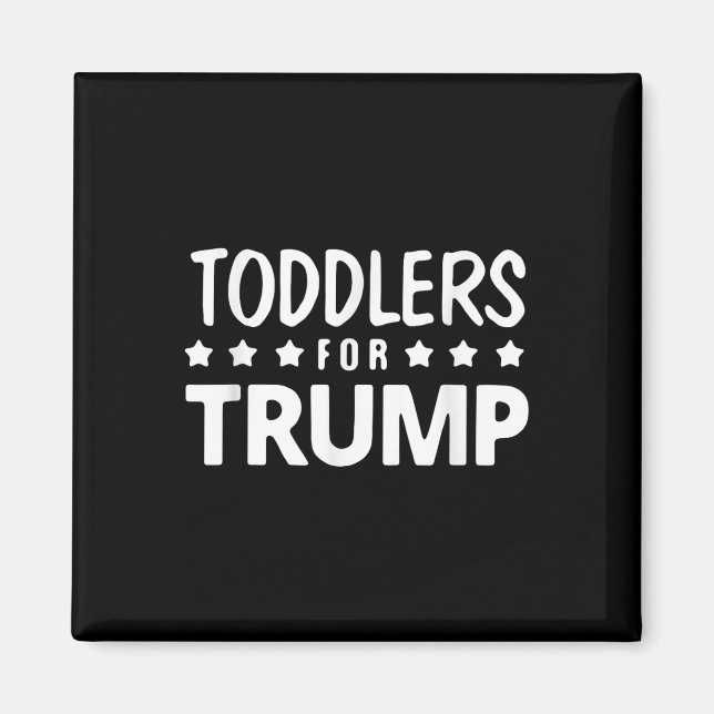 Småbarn för Trump Kids Trump 2024_1 Magnet (Framsidan)