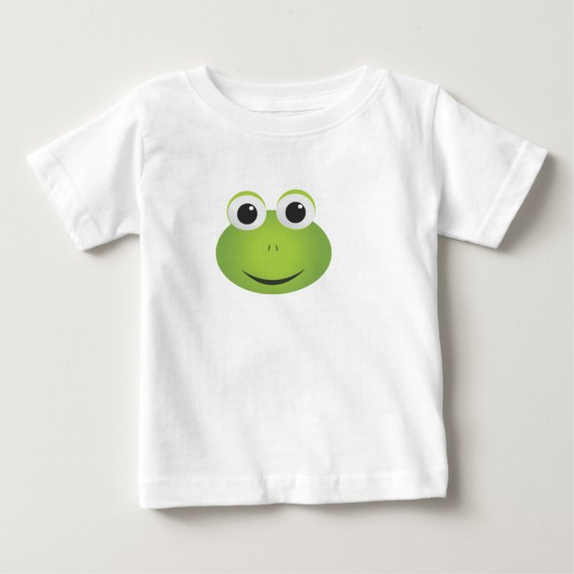 Småbarn Frog Shirt Tee Shirt (Framsida)