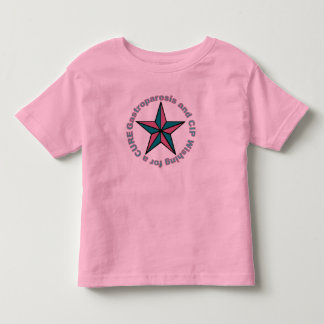 Småbarn Gastroparesis stjärna T-shirt