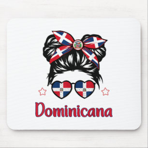 Småbarn Girl Dominican Republic-shirt Flagga Hispa Musmatta