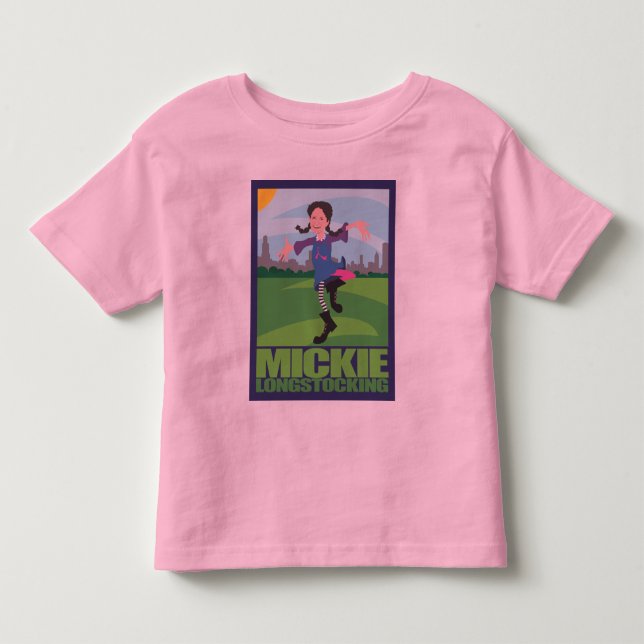 Småbarn Girl Tee (Framsida)