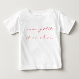 Småbarn Girls Ruffle Tee ’Mon Petit Chou Chou’ Shirt
