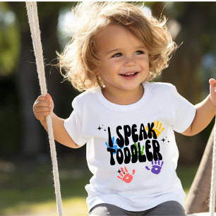 Småbarn Girls T-Shirt, som jag talar Småbarn T Shirt