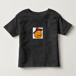 Småbarn Halloween Jack-O-Lantern T-Shirt