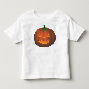 Småbarn Halloween T-Shirt Pumpkin Småbarn Shirts