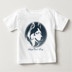 Småbarn Husky Dress Husky Puppy Baby Dresser Tee