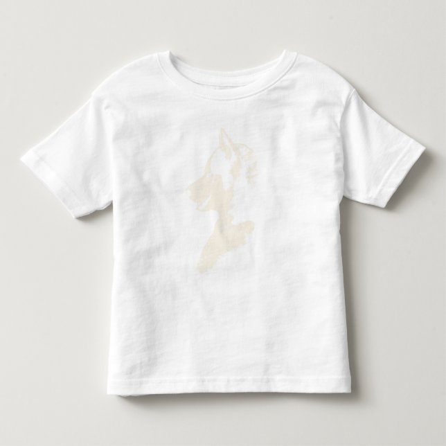 Småbarn Husky Shirt Rädding Hund Husky Baby T-shir T (Framsida)
