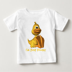 Småbarn, jag är bara Ducky, långlivad T-shirt