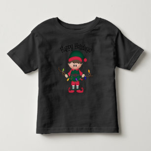 Småbarn-killarna Jullef-t-shirt T Shirt