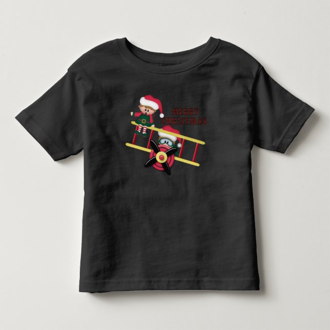 Småbarn-killarna Jullef-t-shirt Tee (Framsida)